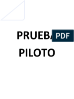 Prueba Piloto