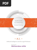 Horizon Scanning Artificial Intelligence Legal Profession May 2018 PDF