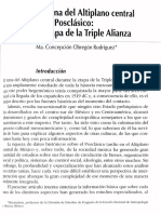 Obregon, M. La Zona Del Altiplano en El Posclásico: La Etapa de La Triple Alianza