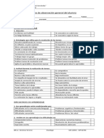 Ficha de Observación General Del Alumno