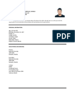 Objective:: Fred William C. Lipata Address: 347 Mabini Street, Sampaloc, Manila CONTACT NUMBER: 0975-140-8580