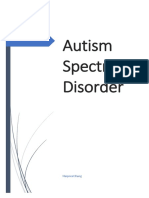 Autism Spectrum Disorder: Harpreet Kang