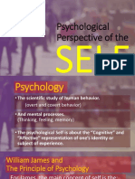 Psychological Perspective of The Self