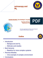 Vibrational Spectroscopy and Dynamics of HN: Cassidy Houchins, Dan Weidinger, Doug Brown and Jeff Owrutsky