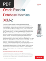 Exadata-X8m-2 Hoja de Especificaciones