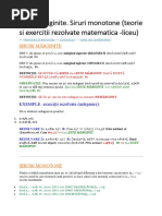 Siruri (Matematica)