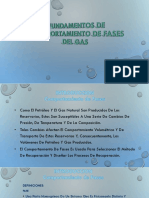 Fundamentos de Comportamiento de Fases de Gas