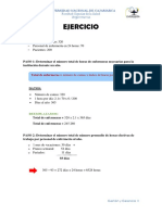 Ejercicios de Enfermeria