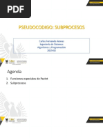 Sesion8 Pseudocodigo-Subprocesos