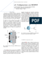 PR Ctica N 6 Configuraciones Con Mosfet