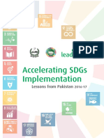 Accelerating SDGs Implementation - Lessons From Pakistan 2016-17