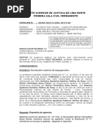 Exp. 0435-2015 (FDA Dda Por Conducta Deshonrosa e Imposibilidad de Vida en Común)