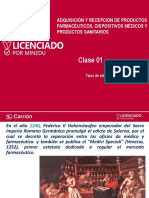 Clase 01-Adquisición, Recepción