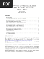 The Discourse Attributes Analysis Program (Daap09.6) Operating Instructions