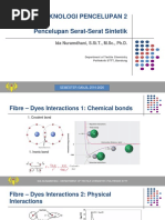 Teknologi Pencelupan 2 Pencelupan Serat-Serat Sintetik: Ida Nuramdhani, S.Si.T., M.SC., PH.D