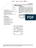 LM567x Tone Decoder: 1 Features 3 Description