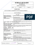 Haccp Plan Example Product Description