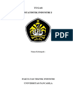 Tugas STATISTIK INDUSTRI 2 UTS PDF