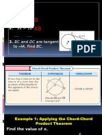 Tangent and Secant Segments