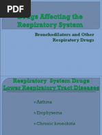 Bronchodilators and Other Respiratory Drugs