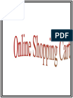 Online Shopping System Project Report