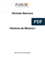 Periodo Barroco - Historia Da Musica PDF