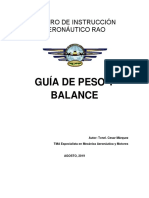 Guia de Peso y Balance