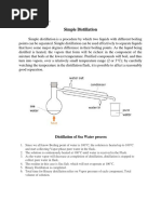 Simple Distillation: Rovic Kevin N. Mellado