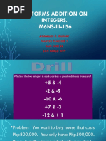 WEEK 9 Day 1-4 Performs Basic Operations On Integers