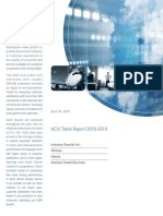 ACSI Travel Report 2018-2019: American Customer Satisfaction Index