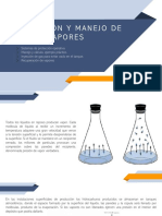 Recolección y Manejo de La Producción de Hidrocarburos - Manejo de Vapores