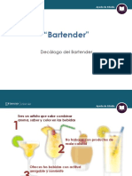 Decalogo de Bartender