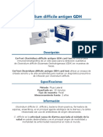 Clostridium Difficile Antigen GDH