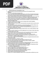 Quiz in Hydrometeorological