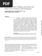 Dysphagia