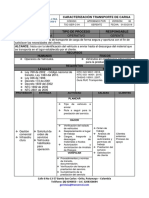 Caracterización Transporte de Carga