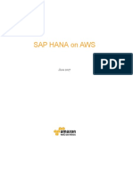 SAP HANA On AWS