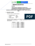 01 - Memoria Descriptiva Levantamiento de Rasante Iquitos