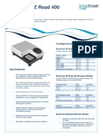 Biochrom EZ Read 400 Brochure