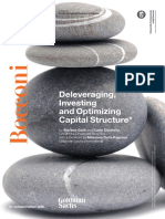 Deleveraging Investing Optimizing Capital Structur