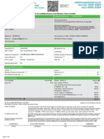 Reliance General Insurance Company Limited: "A" Policy For Act Liability Insurance (Two Wheeler) - Policy Schedule