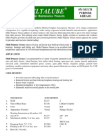 074 MULTI Purpose Grease: Test Result Astm Method