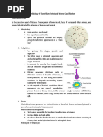 Microbiology of Clostridium Tetani and Wound Classification