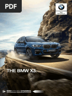 BMW X3 G01 Sales Literature Catalogue Oct 2018 en