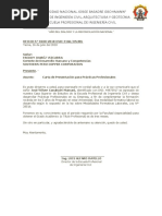 Oficio #0188 - CARTA DE PRESENTACION