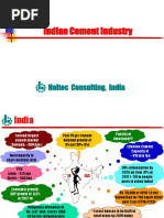 Indian Cement Industry: Holtec Consulting, India