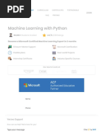 Machine Learning With Python