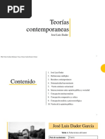 Presentación Teorías Contemporáneas