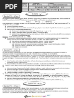 Devoir de Contrôle N°2 - Sciences Physiques - Bac Sciences Exp (2017-2018) MR Jalel CHAKROUN PDF