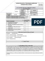 9° Acta de Padres de Familia 2019 - 2020